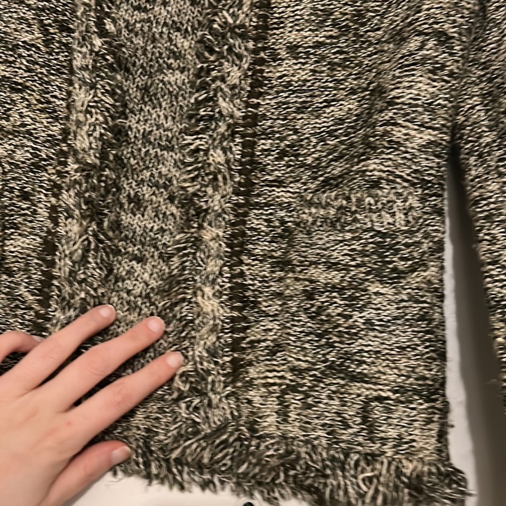 Anthropologie Women’s Angel of the North Sweater Cardigan - Size Medium, Green - Picture 3 of 7